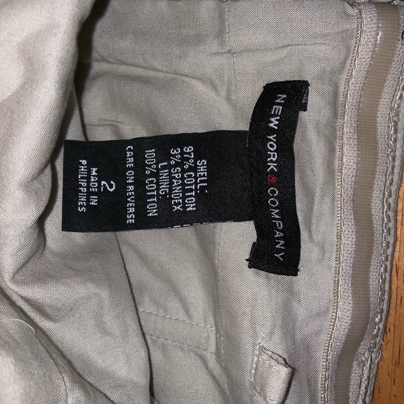 Strapless Tan Dress fitted with Pockets Like New - Picture 3 of 4